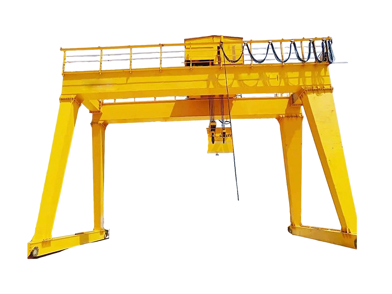 Double-Girder Hook Gantry Crane For Engineering Purposes