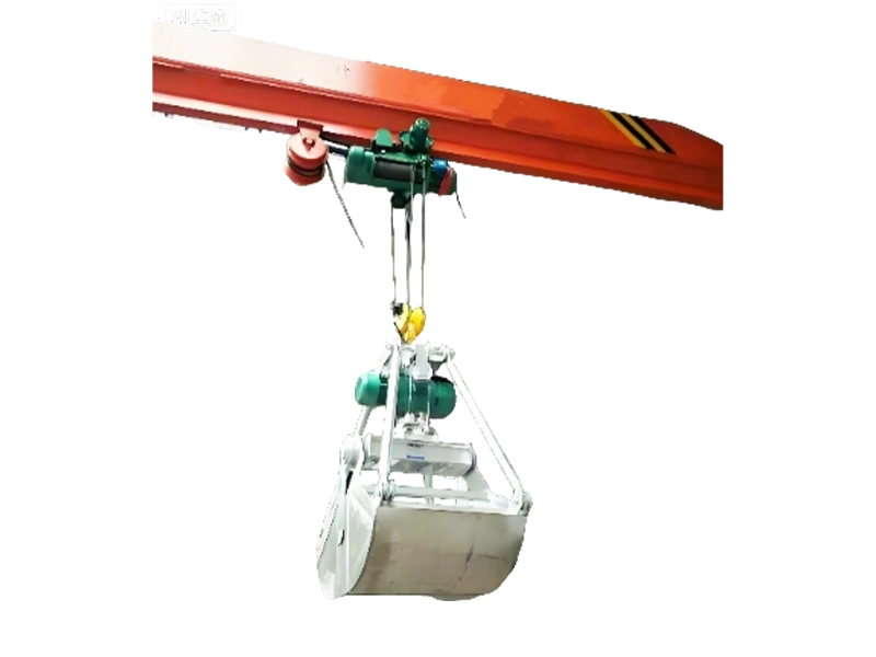 Electric Single Girder Grab Crane